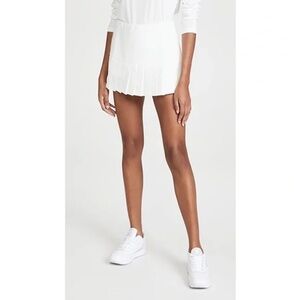 Tory Sport Pleated Hem Tennis Skirt
